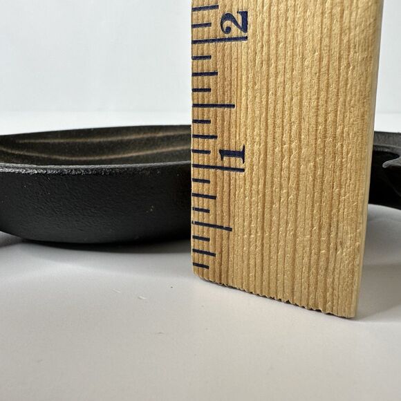 Cast Iron Mustache Trinket Dish 12x3" Whimsical Catchall Coins Keys Jewelry Tray - Picture 12 of 13